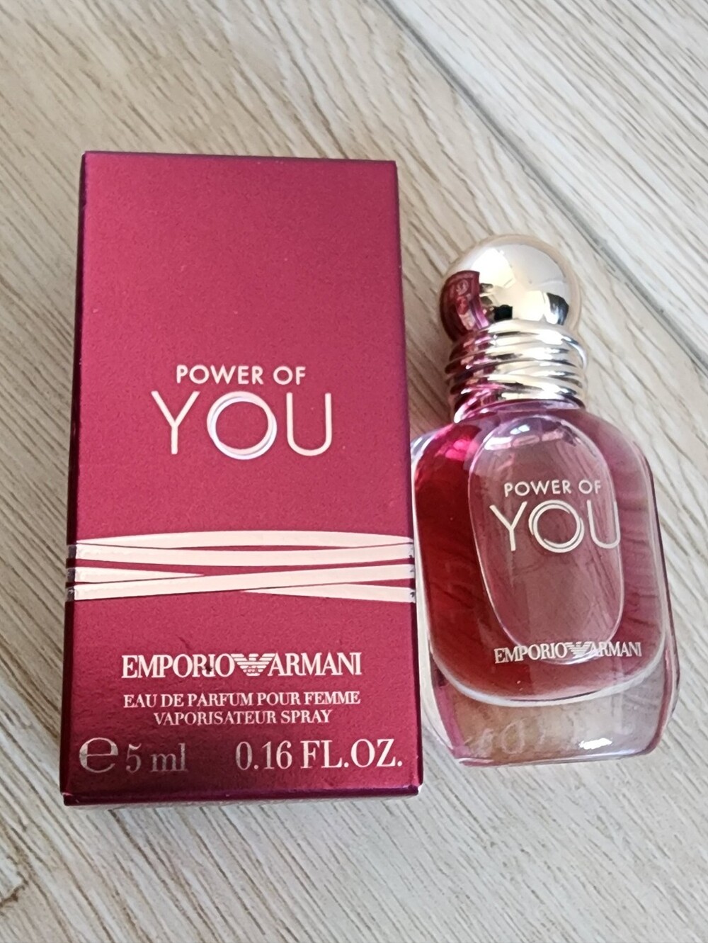Newest Power of You By Emporio Armani EDP For Women Mini Size
